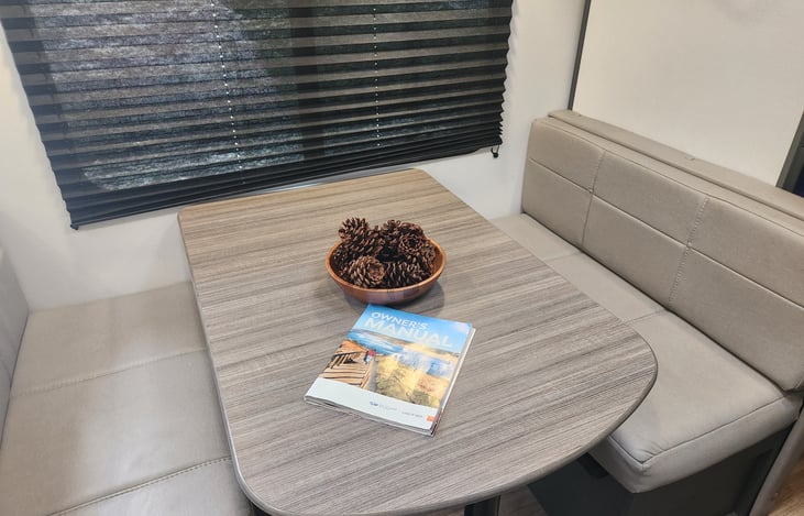 Dining Table can be converted into a sleeping space.