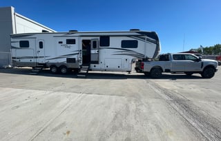 Corbin’s comfy camping