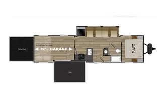 Heartland Torque XLT 38' Plenty of Space & Patio