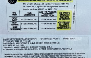 Parker’s Trailer 2022 Transcend 265BH