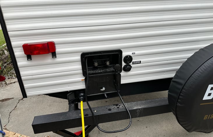 Outdoor Hot & Cold Shower