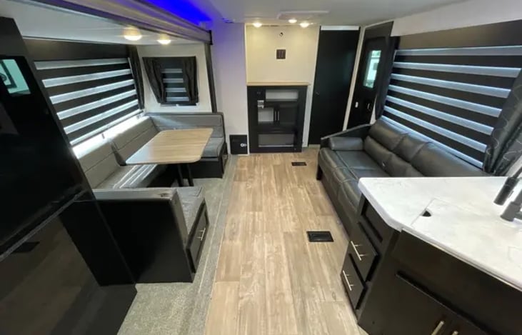 Inside back to front: