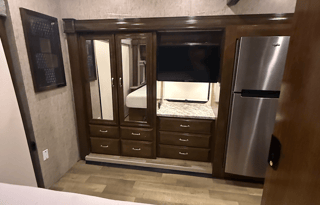 Spacious Thor Outlaw Toy Hauler with Generator