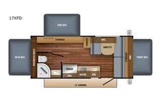 2018 Jayco Jay Feather 7 17XFD