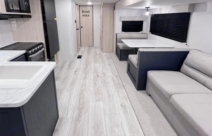 view of living/dining area