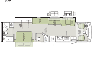Luxury Class A W/Bunks 1.5 Baths Washer/Dryer