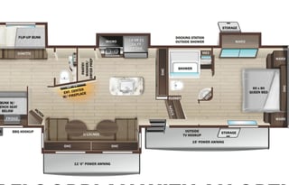 2021 Highland Ridge RV Open Range OF374BHS