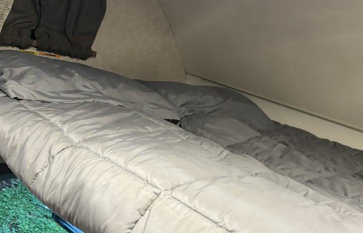 Queen Bunk above the Cab