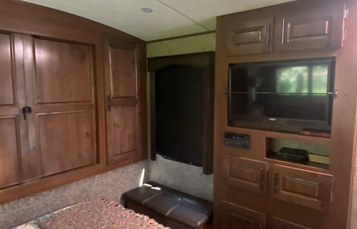 Separate TV in the bedroom