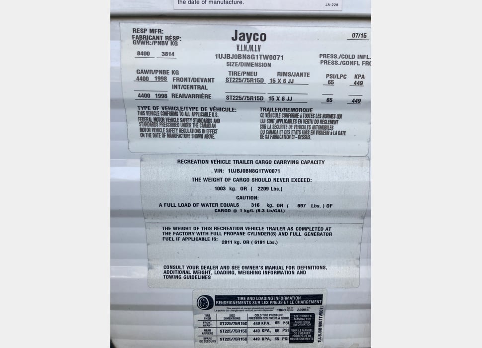 Travel Trailer rentals in Sullivan