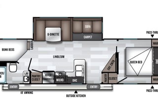2019 Forest River RV Salem 26DBUD