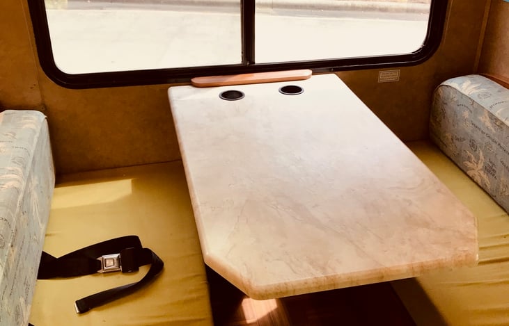 Dinette - ready for a meal or a game