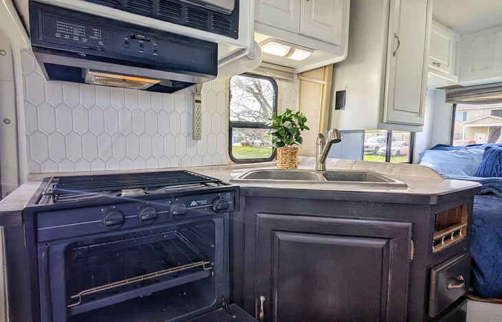 Each reservation will come with fresh new bedding and towels for your group.  Nothing beats snuggling up into a warm, cozy camper at the end of an exciting day of hiking in the woods