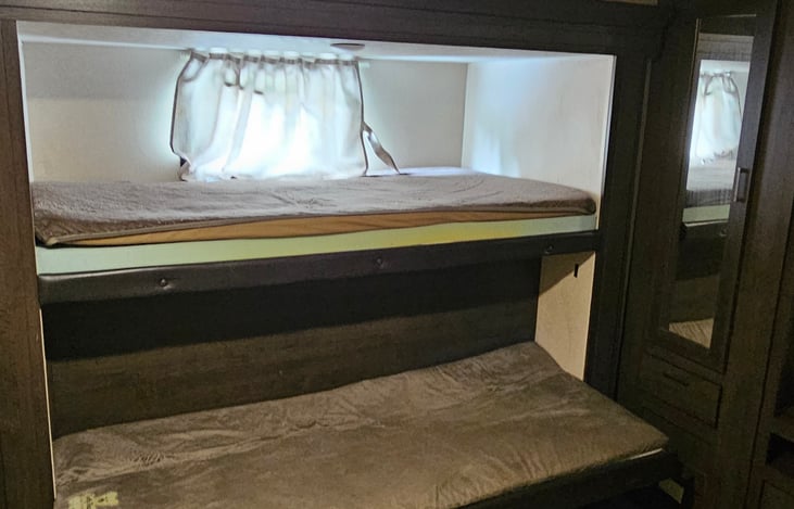 Bunks in rear bunk house