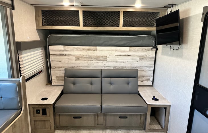 Sofa w/Murphy Bed Up