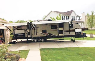 Glamp or Camp in style from Hoosier RV LLC