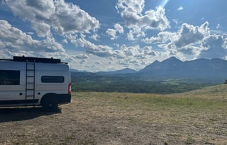 Guinevere is a 2021 Custom Promaster campervan