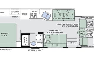 2017 Thor Motor Coach Hurricane 29M