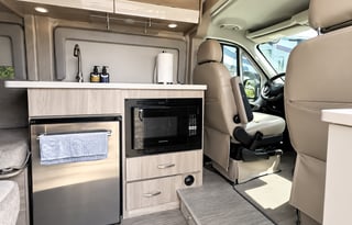 The Island Voyager Van • Sleeps 2 CB-1G