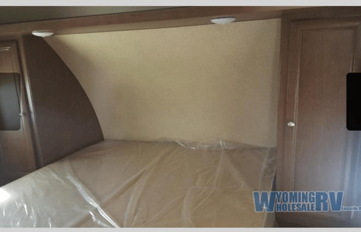 Master Bedroom features and upgraded mattress and TV.