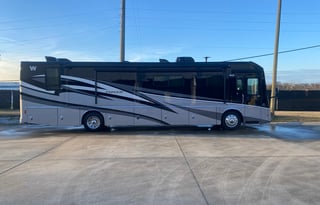 Matt & Alexandra’s awesome RV with bunk beds!