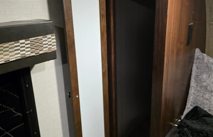 His and hers closets