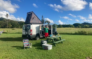 2016 Upgraded Conv Camper Van Ford +NEWCamper Top