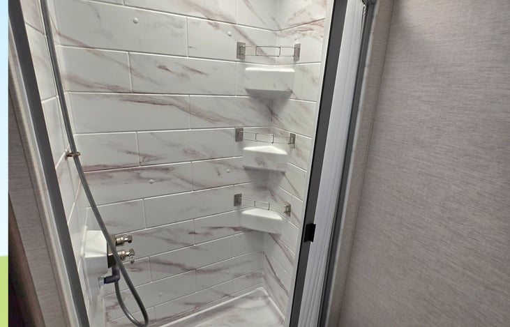 Large shower