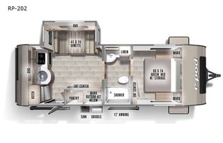 2022 Forest River RV R Pod RP-202