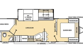 Spacious Family-Friendly Pet-Friendly Camper