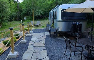 Vintage RV in the Hudson Valley