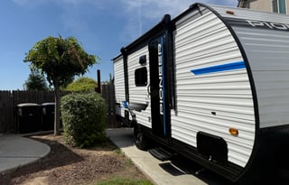 #1 James and Desiree fully loaded travel trailer
