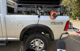 2018 Ram 2500 with 2024 Rough Country Roof Tent