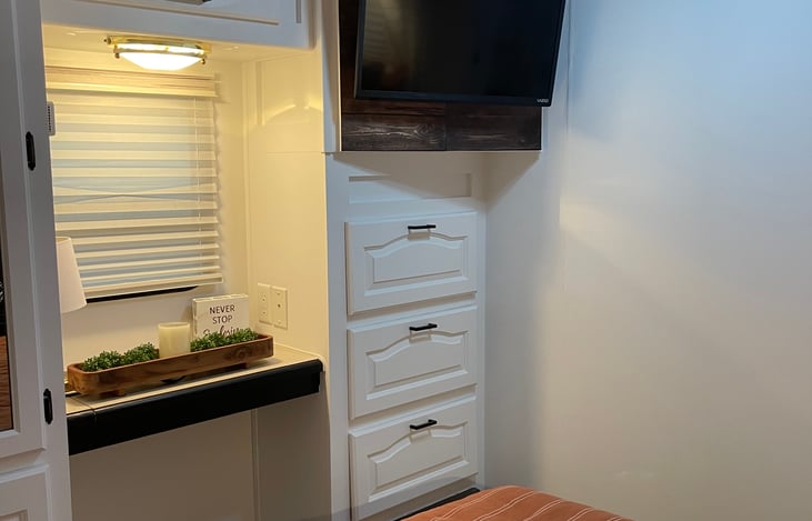 Smart TV and dressers