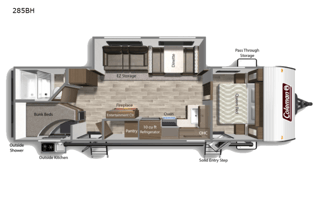 2021 Coleman Lantern 285BH
