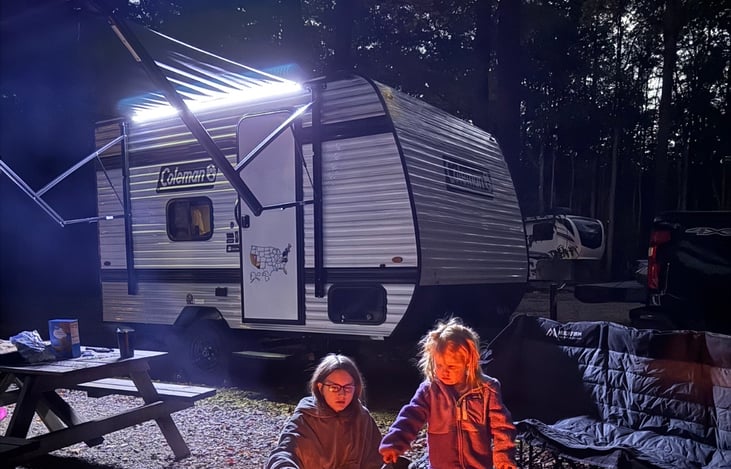 S’mores with the kids.