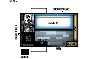 2020 Forest River RV Rockwood Geo Pro 12SRK