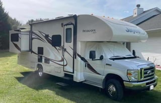 The Redhawk Retreat fully stocked home on wheels