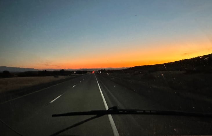 And the open road…