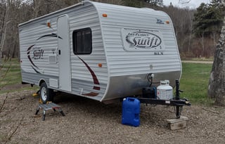Easy towing Jayco Jay Flight Swift