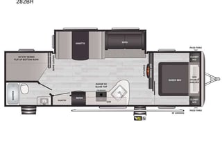 2021 Springdale 282 Bunk House (We Deliver!!)