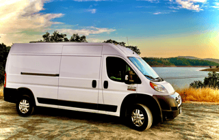 Vagabond Sunrise ~ Home Built Van Solar Freedom!