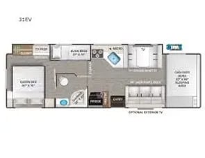 Thor Motor Coach four winds 25M