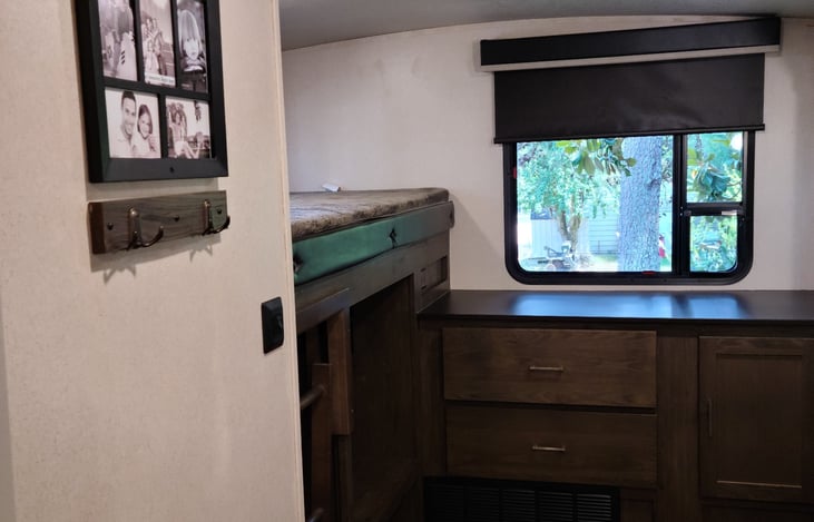 Bunkhouse dresser and bunk