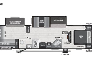 2020 Keystone RV Hideout 318LHS