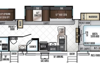 Home Away From Home" 2018 Forest River RV Rockwood Signature Ultra Lite 8311WS