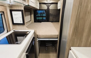 A Gas-saver RV, easy to drive & can park anywhere