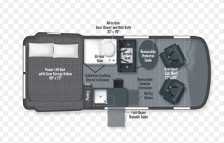 Cozy 2023 Mercedes Revel Winnebago