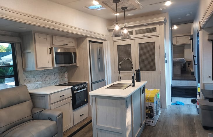 Inside living room from couch #2