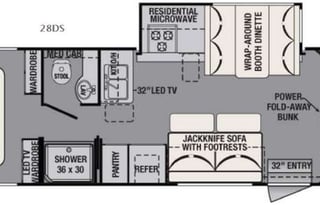 2016 Forest River RV FR3 28DS